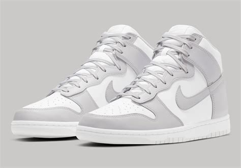 nike dunk high vast grey herren|Nike dunks white grey suede.